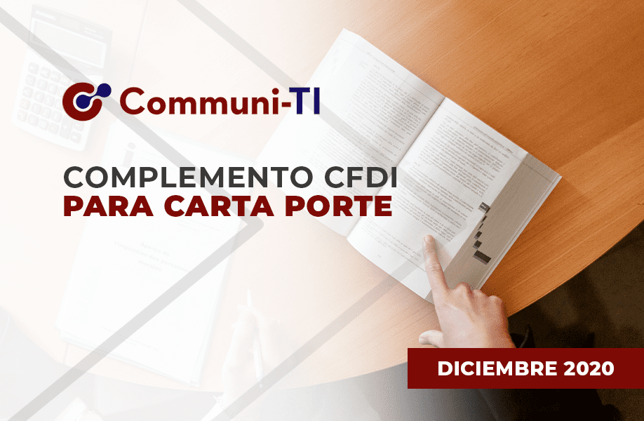 Complemento CFDI para Carta Porte